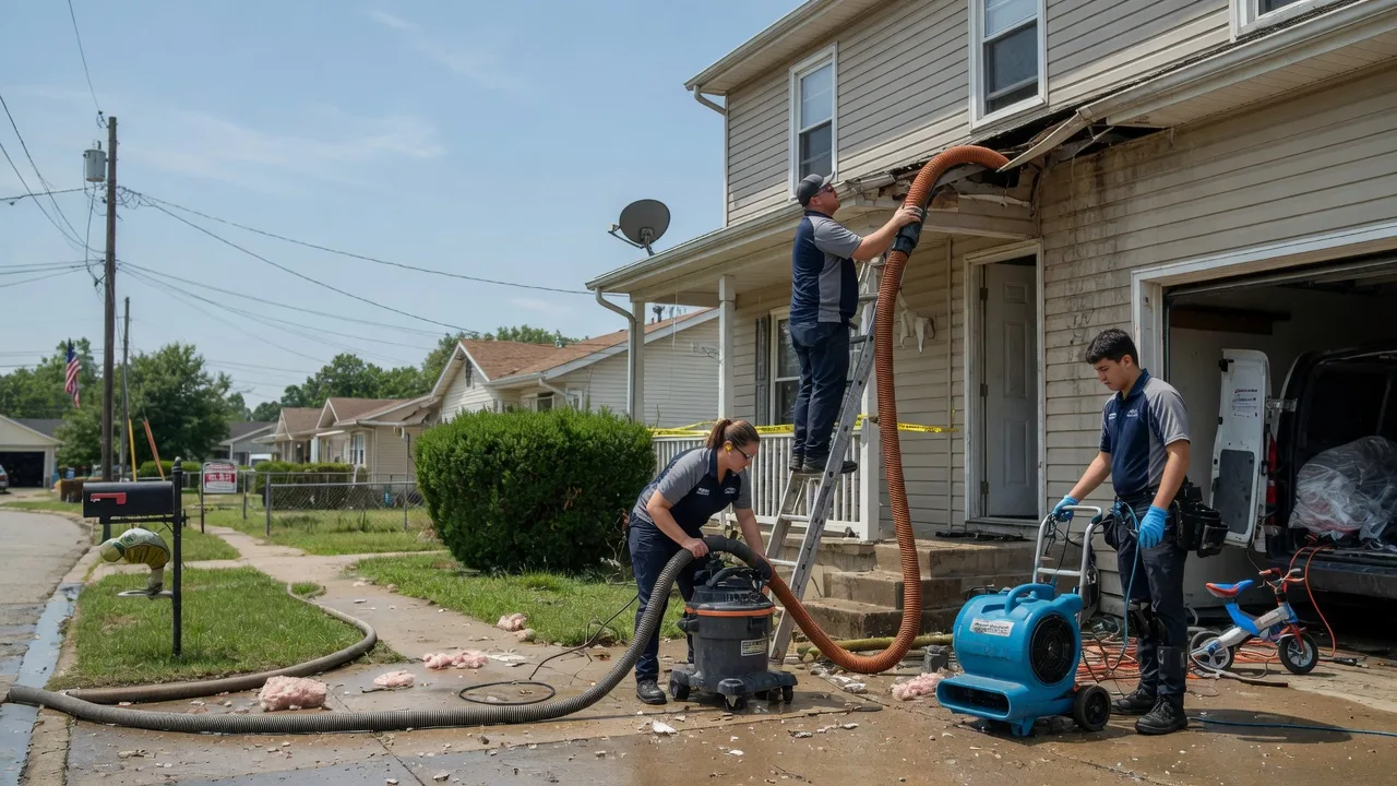 Water Damage Restoration in Litchfield, IL near me